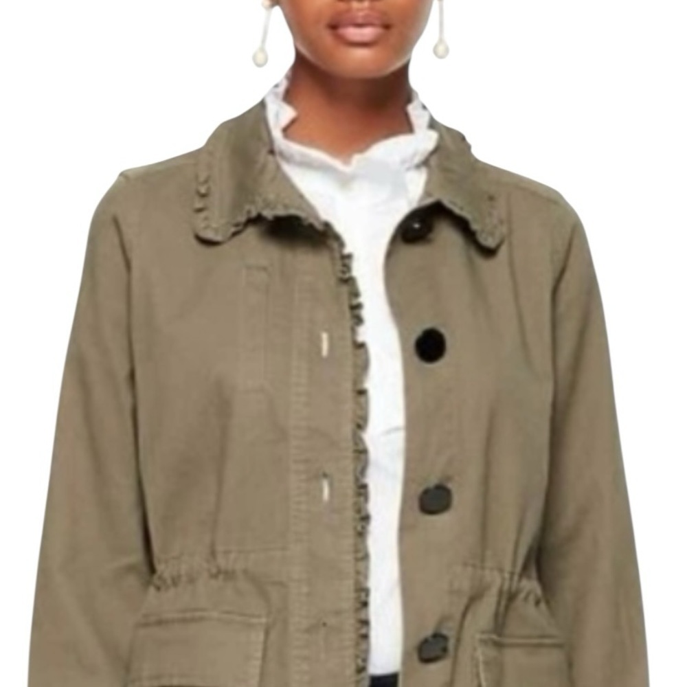 Kate Spade Broome Street Olive colour jacket